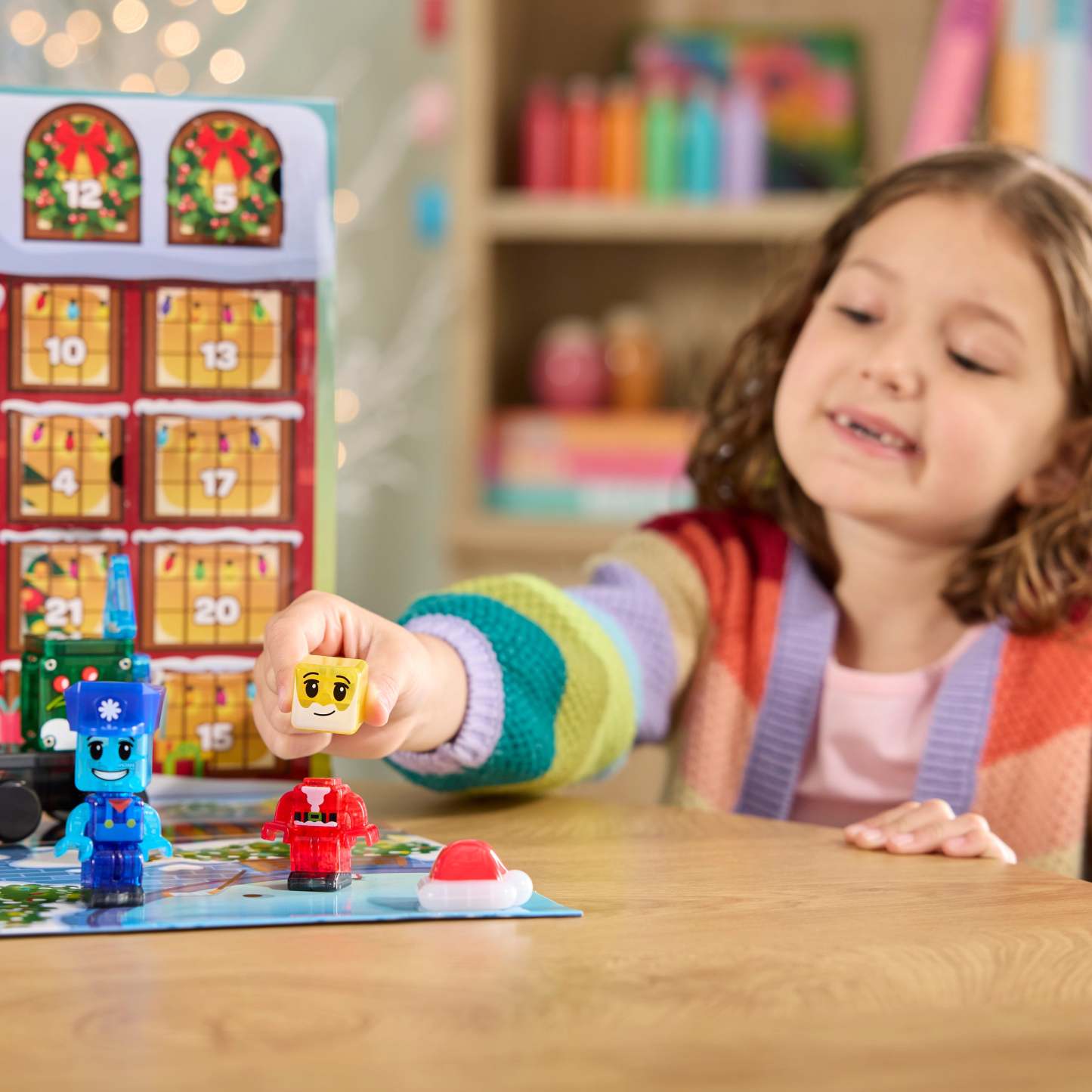 Christmas Train Advent Calendar Building Set – 34 Pieces Holiday Countdown Toy for Kids - makephotopuzzleuk