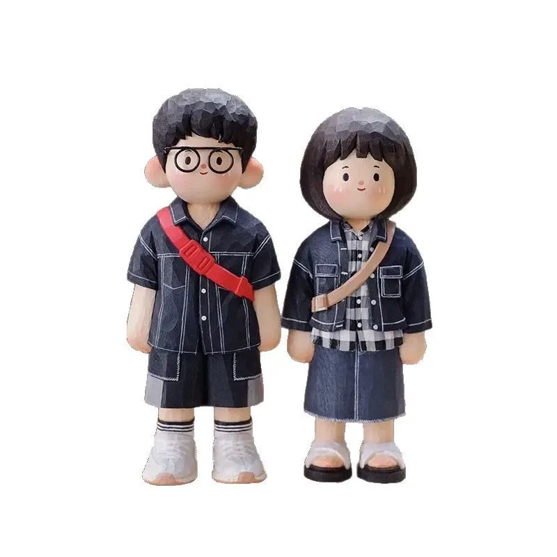 Custom Photo Wooden Single-Person Figurine Personalized 3D Handcrafted Mini Figures - makephotopuzzleuk