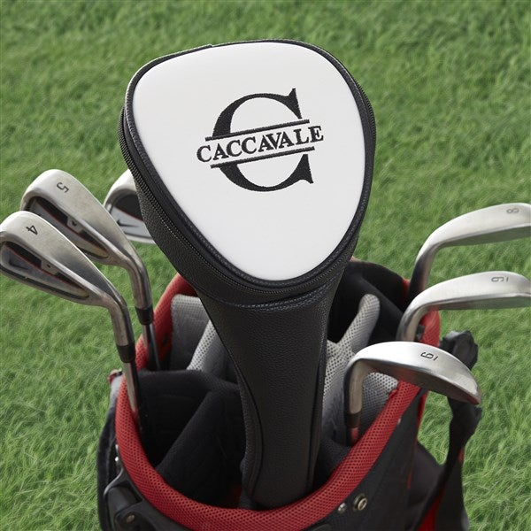 Embroidered Lavish Last Name Performance Golf Club Cover Gift for Dad on Father's Day - makephotopuzzleuk