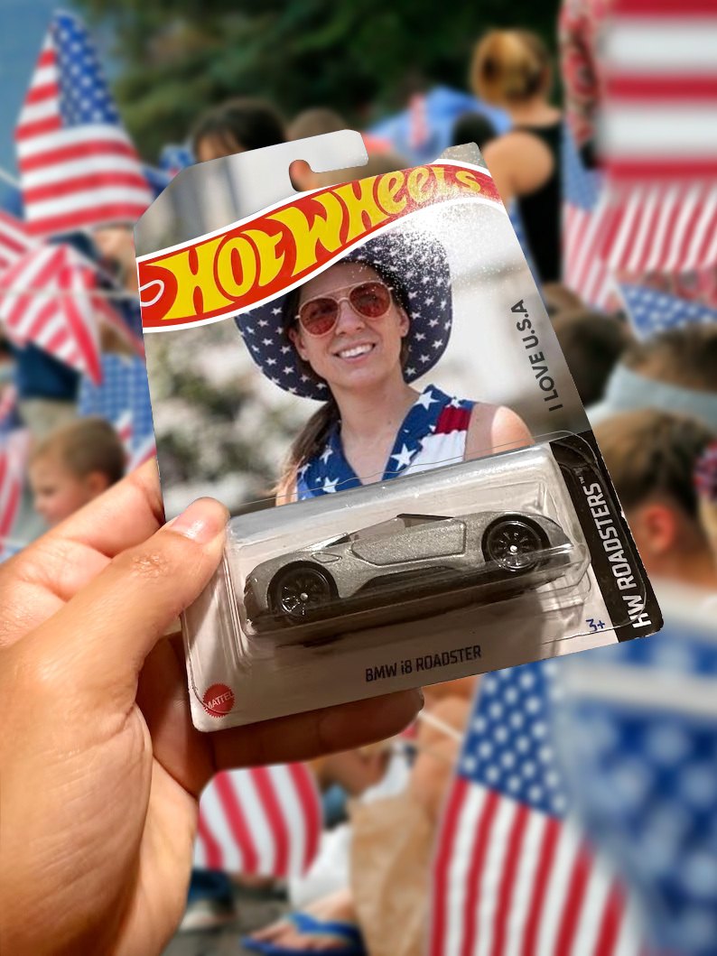 Personalised Toy Custom Dream Car Birthday/Anniversary Gift For Him - Love Wheels