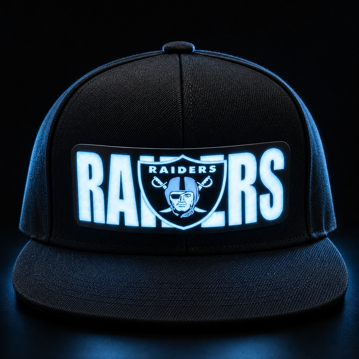 Football Fan LED Light-Up Snapback Cap - makephotopuzzleuk