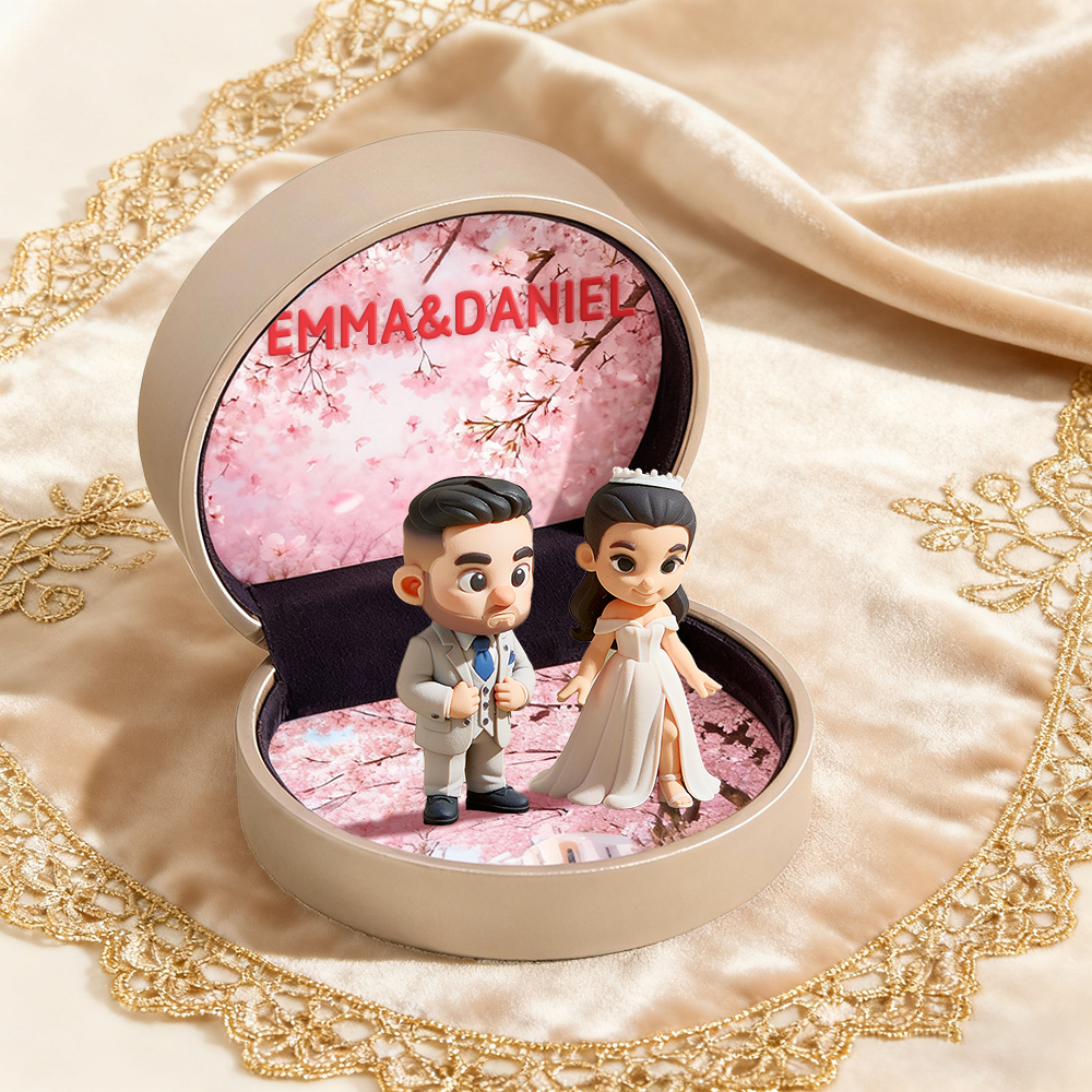 Custom 3D Action Figure Box Turn Your Photo Into a Personalized Toy Figure Unique Gift for Him or Her