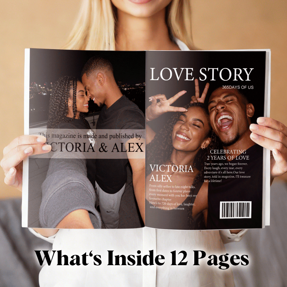 Personalized Magazine That Tells Your Custom Love Story