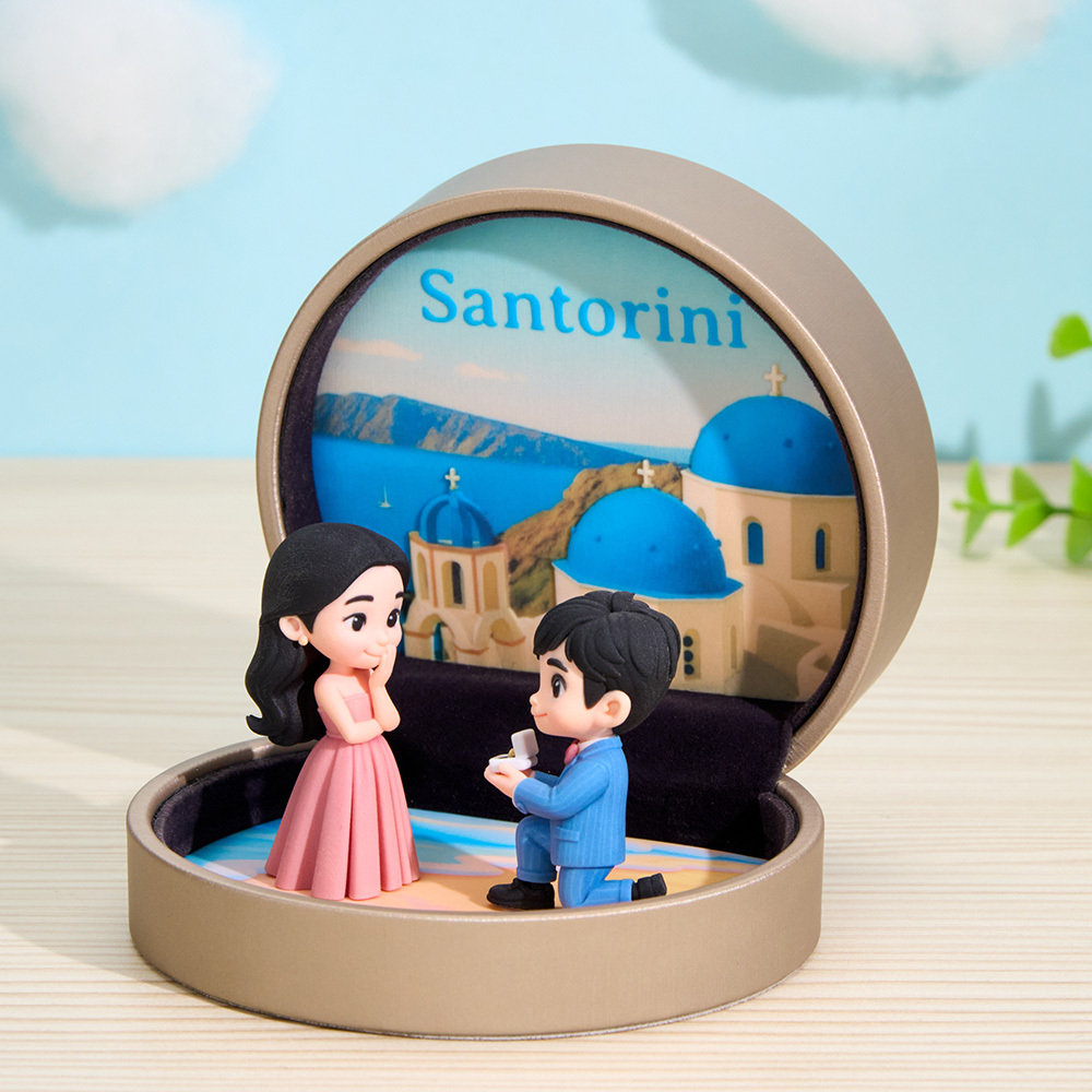 Custom 3D Action Figure Box Turn Your Photo Into a Personalized Toy Figure Unique Gift for Him or Her