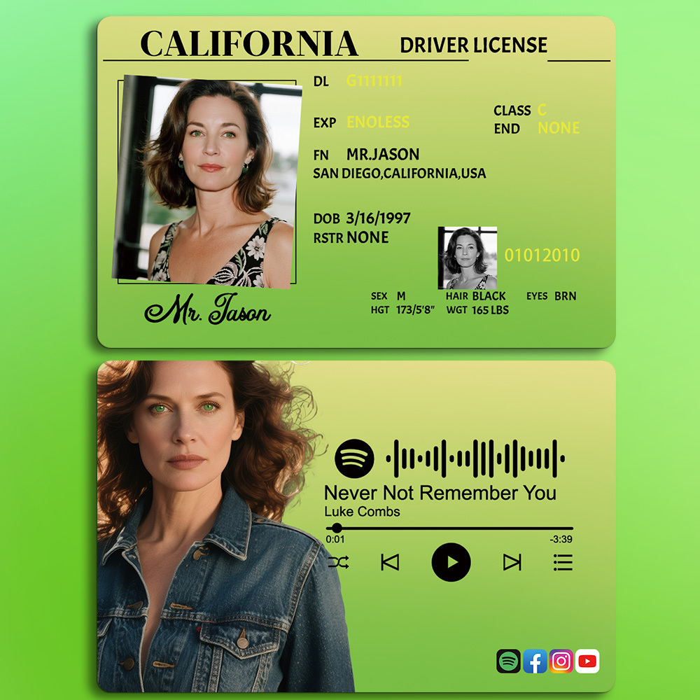 Custom NFC Music Card Tap-to-Play Music Card 3.37x2.13in Personalized Acrylic Desk Decor Stand Turn Your Favorite Artist into NFC Keychain Pop/R&B/Hip-Hop Gift for Her