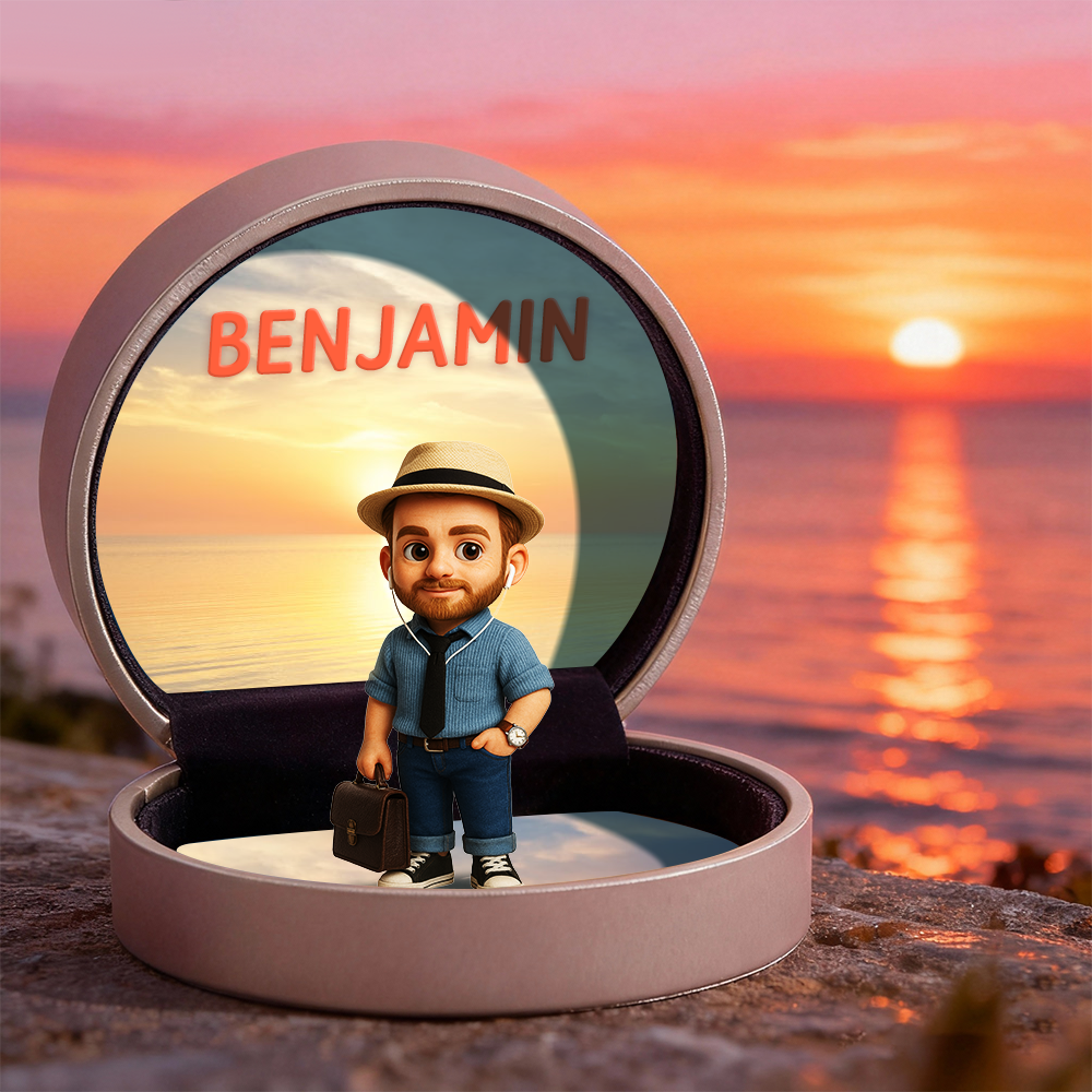 Custom 3D Action Figure Box Turn Your Photo Into a Personalized Toy Fi