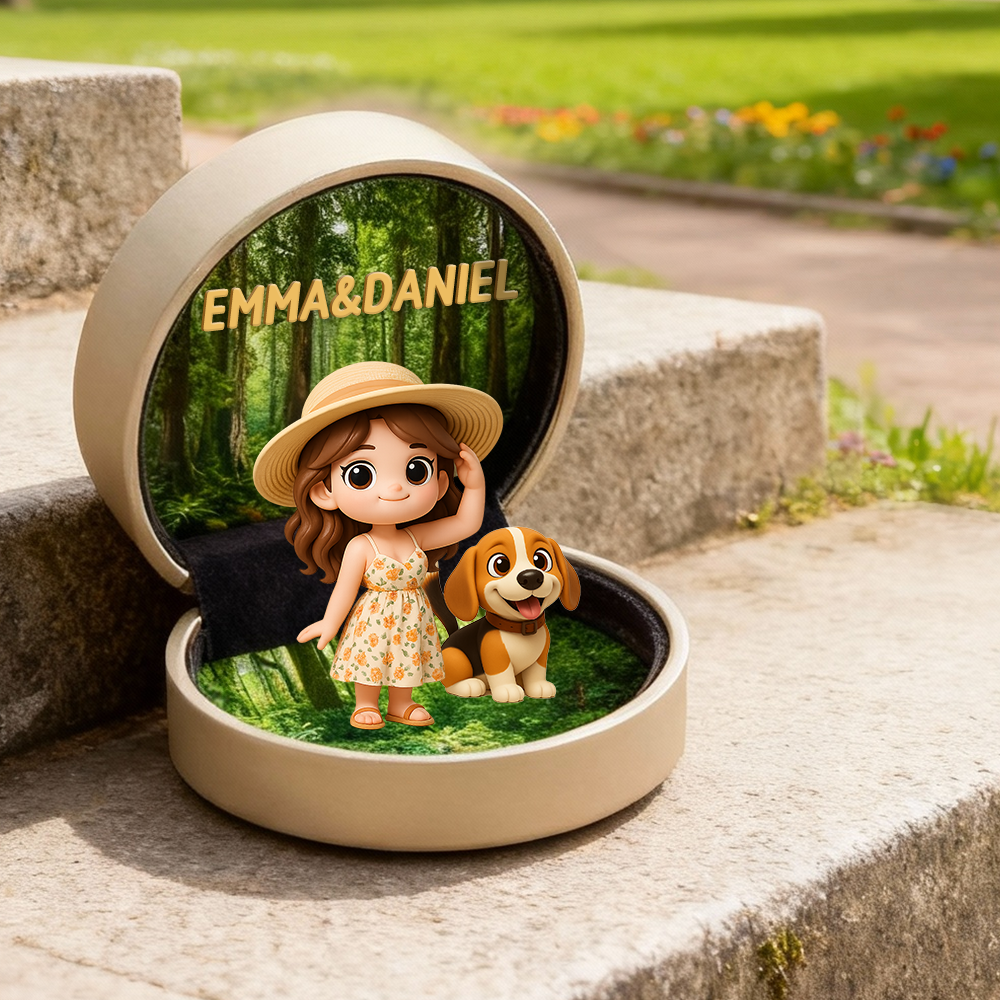 Custom 3D Action Figure Box Turn Your Photo Into a Personalized Toy Figure Unique Gift for Him or Her