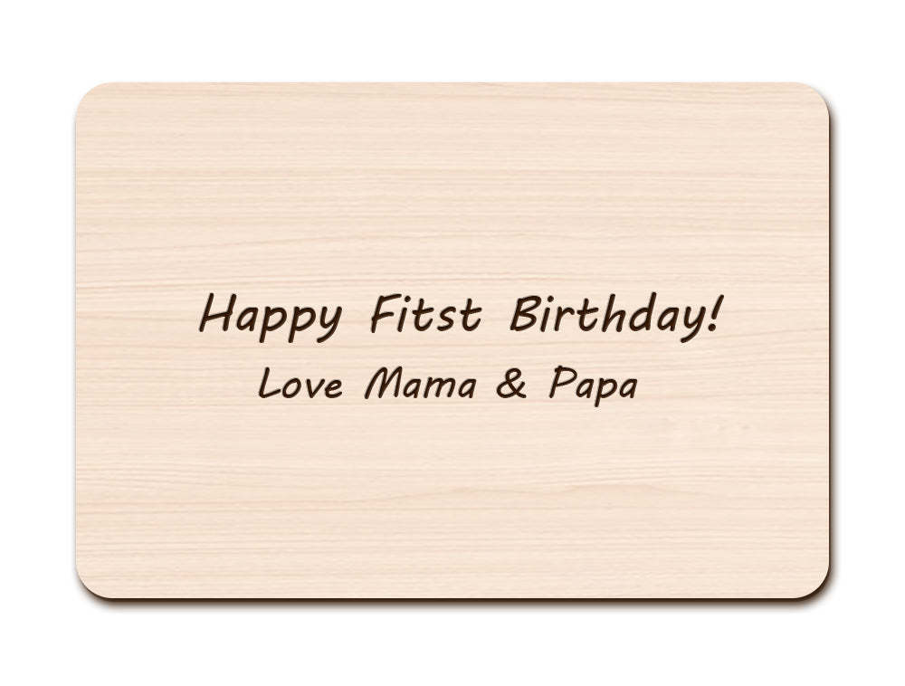Personalized Wooden Baby Name Stacking Toy