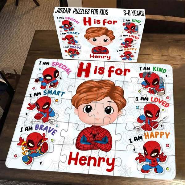 Jigsaw Puzzle Personalized - My Dream Character Puzzle - Birthday Gift