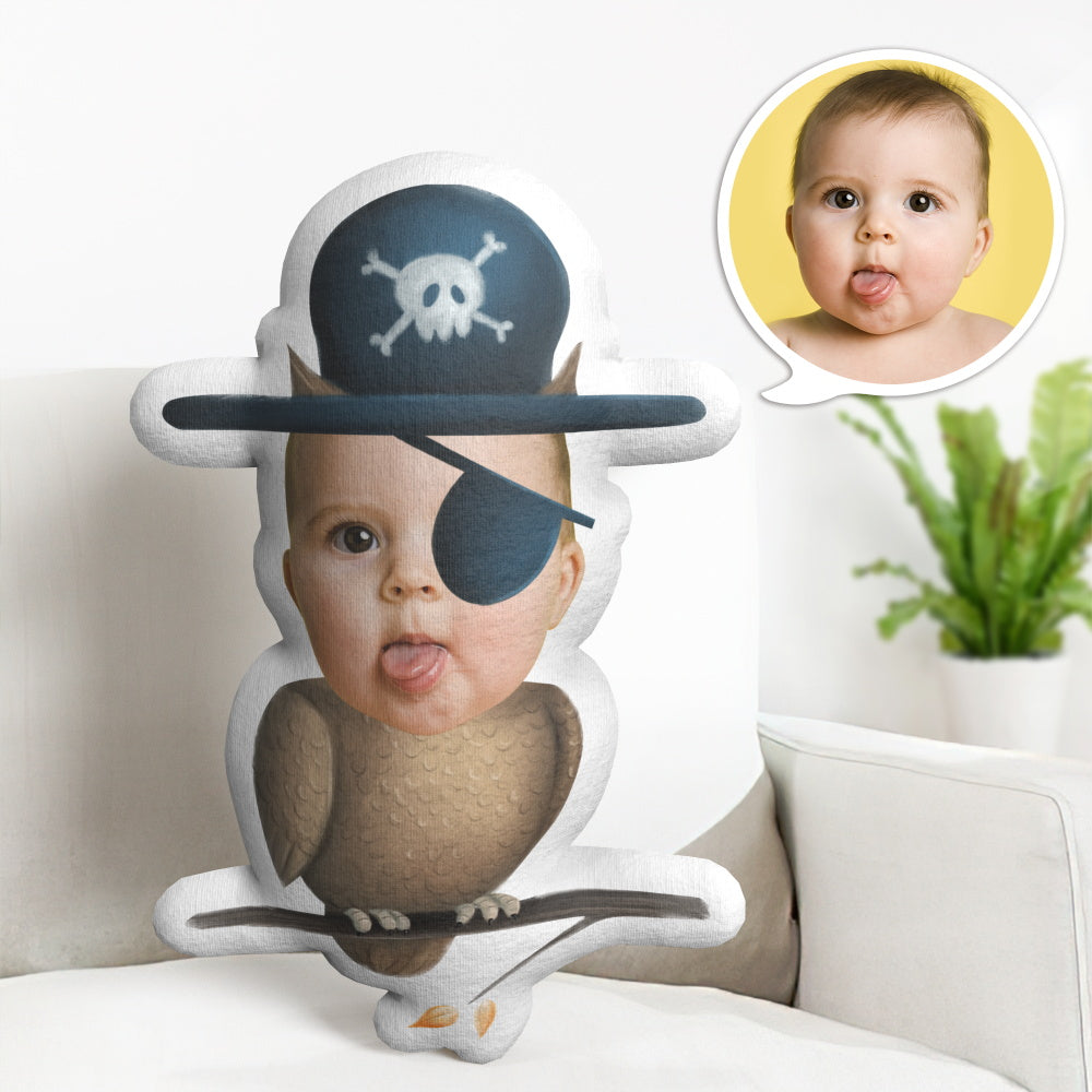 Halloween Gifts Minime Throw Pillow Custom Face Pillow Personalized Owl Minime Pillow Gifts