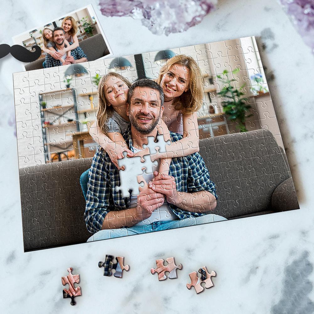 Custom Photo Jigsaw Puzzle Birthday Gifts for Him - mysiliconefoodbag