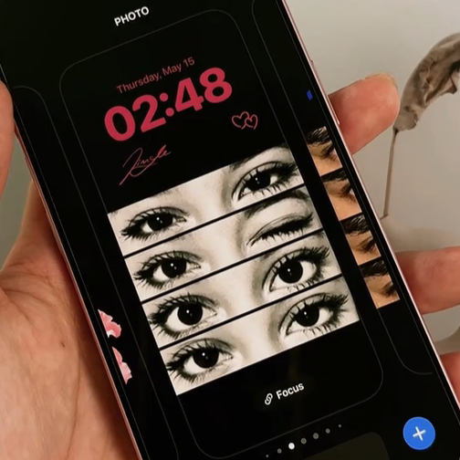 Custom Photo Collage Wallpaper | Personalized Lock Screen for iPhone & Samsung, Phone Background Art for Loved Ones