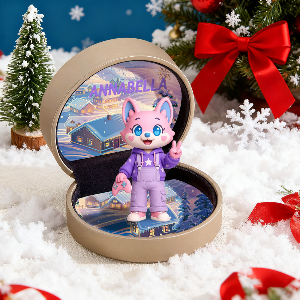 Custom 3D Action Figure Box Turn Your Photo Into a Personalized Toy Figure Unique Gift for Him or Her