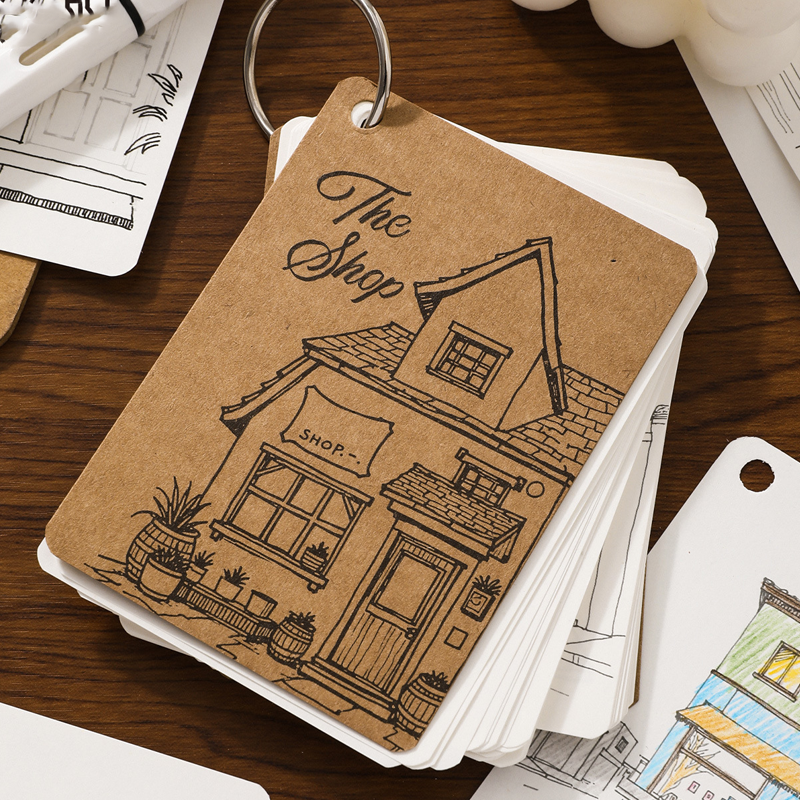 Sketch Coloring Book Series Portable Pocket Graffiti Hand-painted Drawing Book Sketch - mysiliconefoodbag