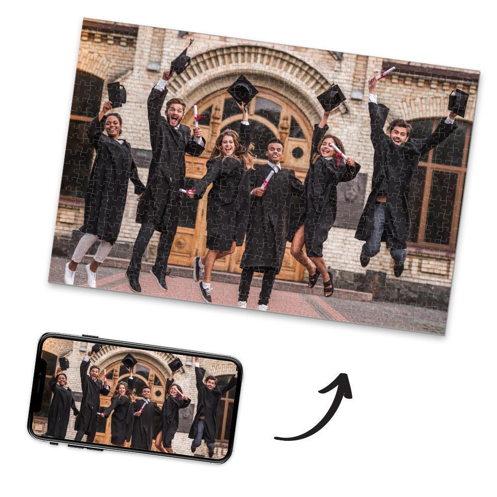 Custom Graduation Photo Jigsaw Puzzle Memorable Gifts - mysiliconefoodbag