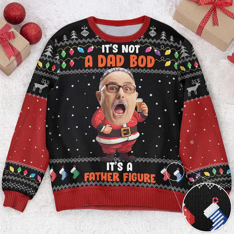 Personalized Ugly Christmas Sweater for Family