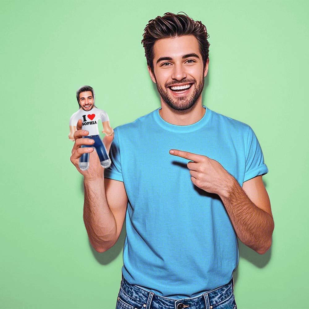 Graduation Air Minime Doll with Face – Black Gown & Gold Stole - mysiliconefoodbag