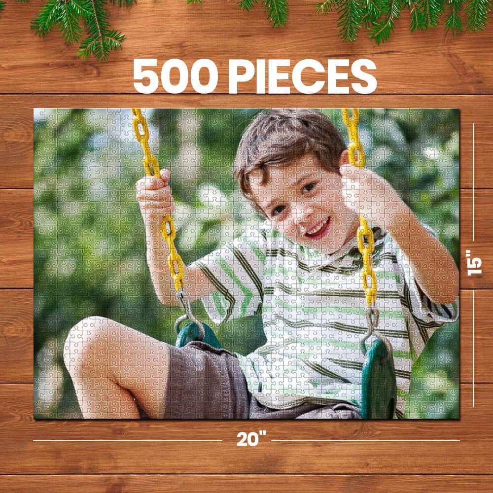 Custom Jigsaw Puzzle Personalized Photo Puzzle Gift for Mom 1000pc max - mysiliconefoodbag