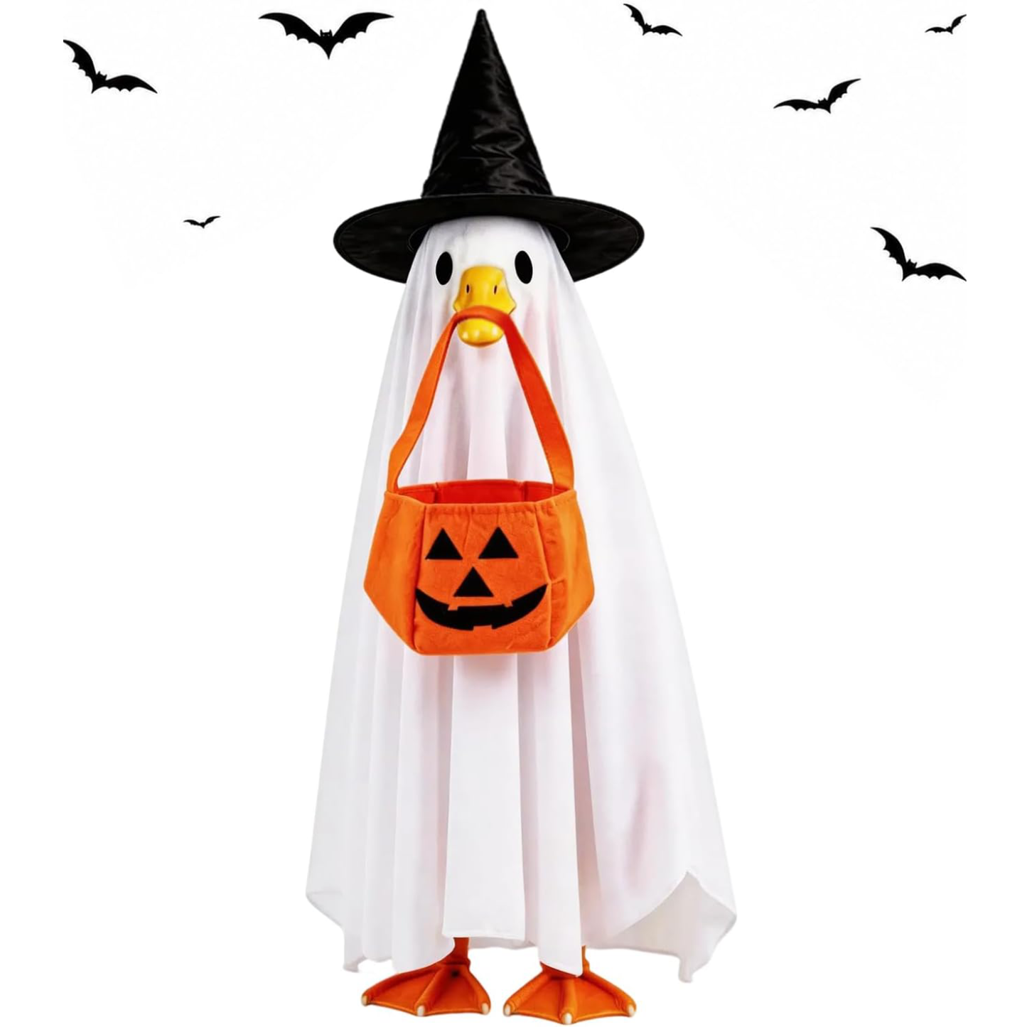 Porch Goose Outfits Goose Costume for 23" Goose Statue