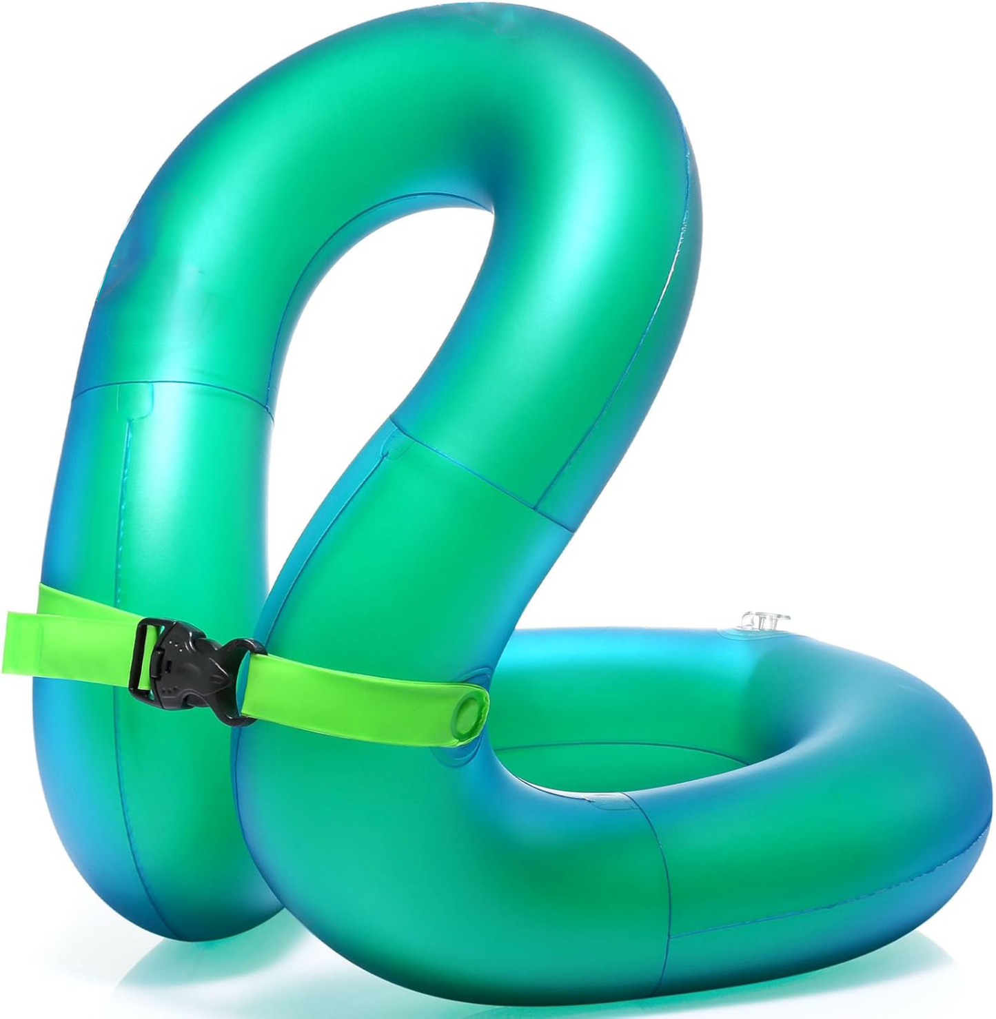Inflatable Swim Vest for Kids & Adults, Adjustable Swimming Float Jacket, Lightweight Buoyancy Aid for Pool, Beach & Water Sports