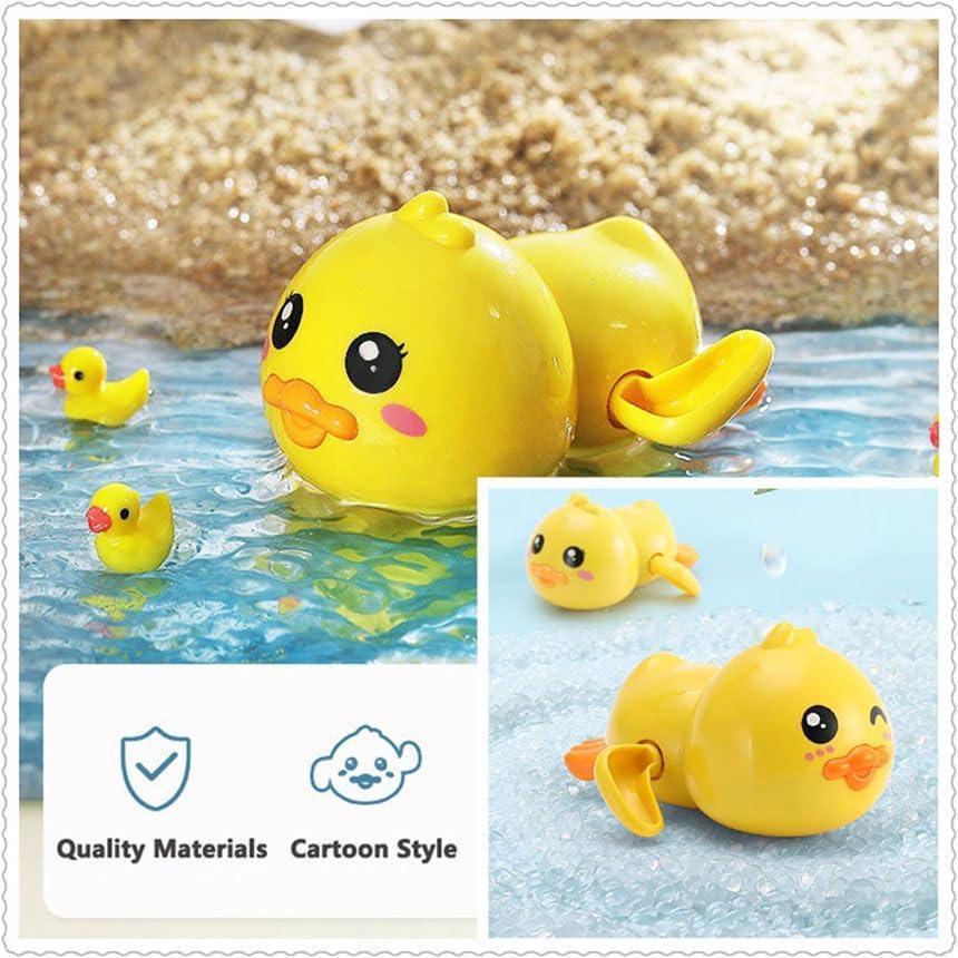 5-Pack Wind Up Animal Bath Toys for Toddlers 1-3 Swimming Pool Gift