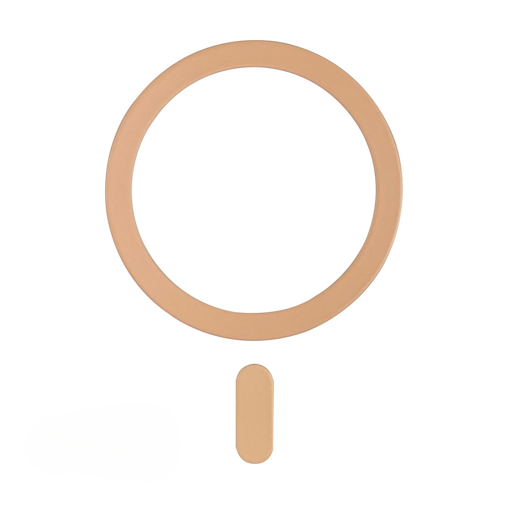 Magnetic Metal Rings, Compatible with MagSafe Sticker, Support Wireless Charging, for iPhone, Galaxy, All Phones & Standard Cases - mysiliconefoodbag