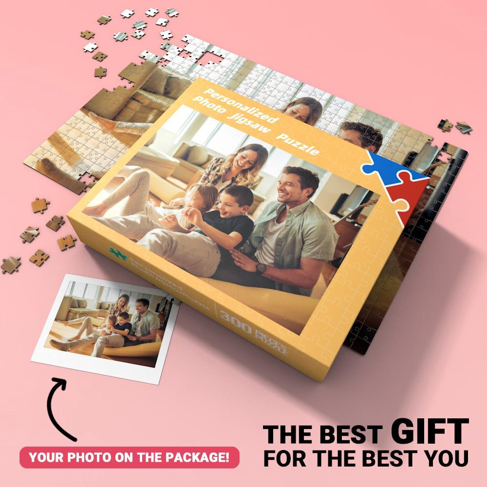 Custom Photo Jigsaw Puzzle 35-1000 Pieces Best Gifts For Grandparents - mysiliconefoodbag