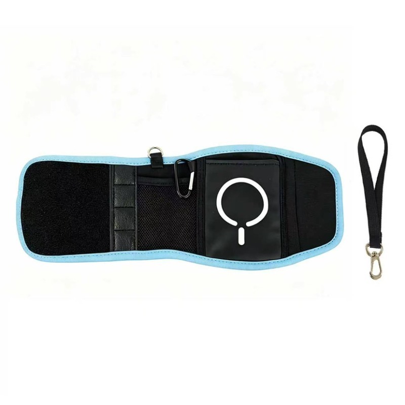 Magnetic Gym Water Bottle Bag & Holder With Magnetic Phone Pocket, Keys & Bluetooth Earphone Storage, Gym Accessories Organizer With Card & Cash Pocket