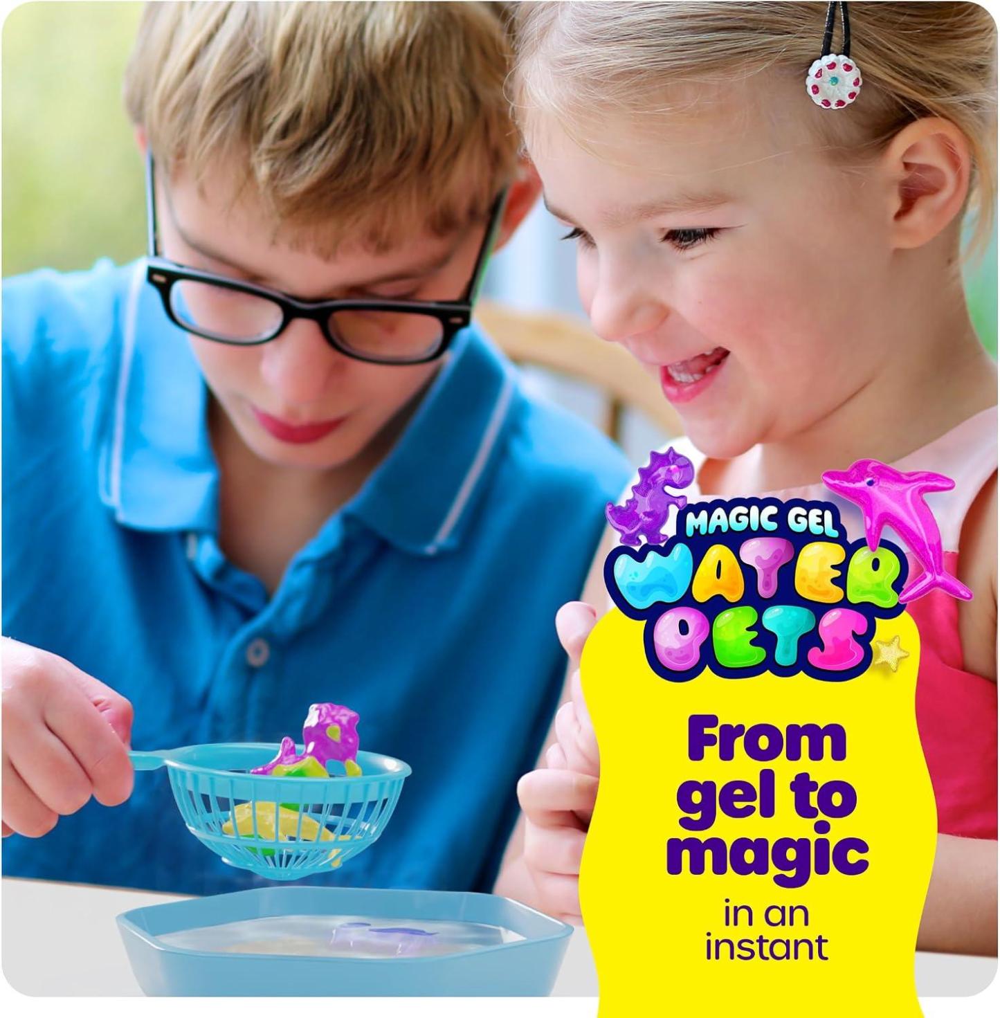 Magic Gel Water Pets Kit for Kids - Gifts for Kids - Squishy Maker Set | Craft for Kids - Gifts for Boys & Girls - Make Your Own Squishies Toys Crafts - Aqua Fairy Magic Elf Toy Kit - Birthday Gifts