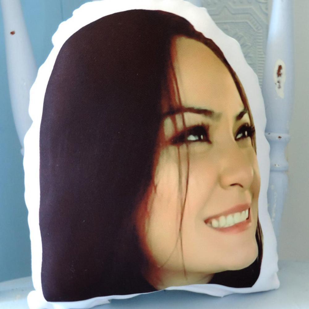 Gifts for Her Custom Couple Pillow, Personailzed Face Pillow, 3D Portrait Pillow