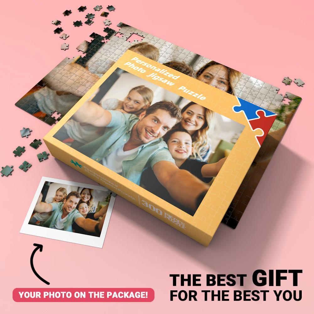 Custom Photo Jigsaw Puzzle Best Gifts For Dad and Grandpa-35-1000 Pieces - mysiliconefoodbag