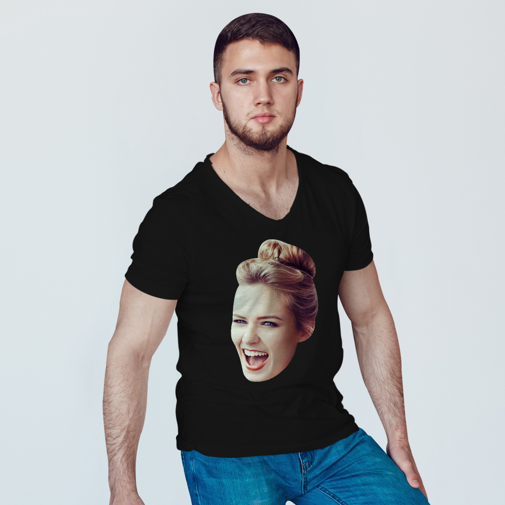 Custom Face Funny T-shirt Just For YOU