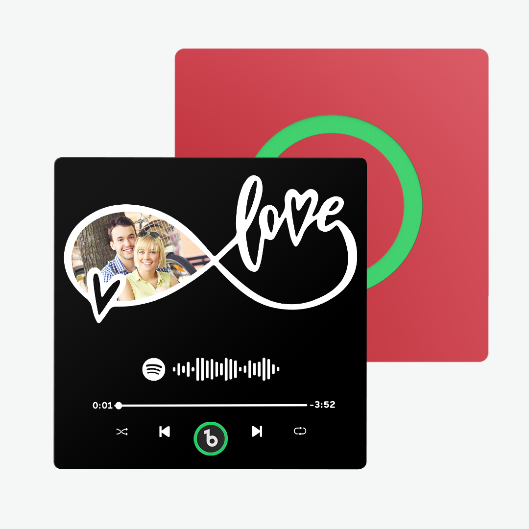 Christmas Gift Custom Music Fridge Magnet New 4.0 Upgrade Colorful Album Fridge Magnet Gifts for Christmas 9 Photos