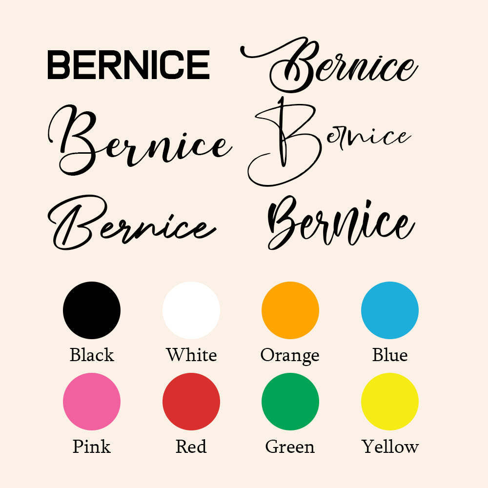 Personalized Name Makeup Bag Clear Waterproof Cosmetic Bag Birthday Wedding Gift for Her - mysiliconefoodbag