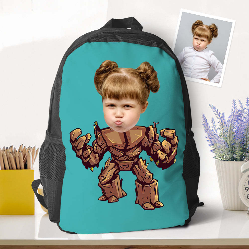 personalized groot minime photo backpack back to school gifts for kids boys