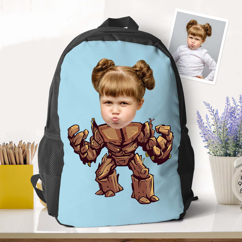 personalized groot minime photo backpack back to school gifts for kids boys