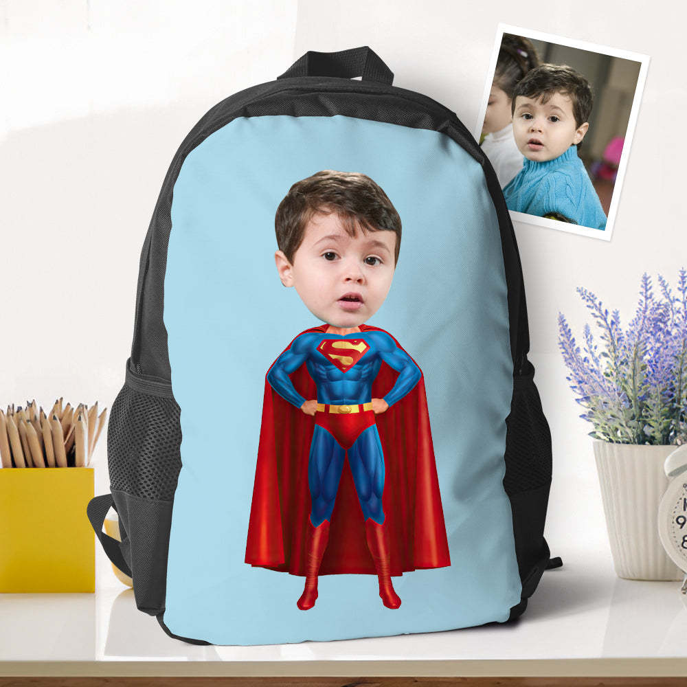 personalized backpacks minime school bookbags back to school gifts for boys superman gifts