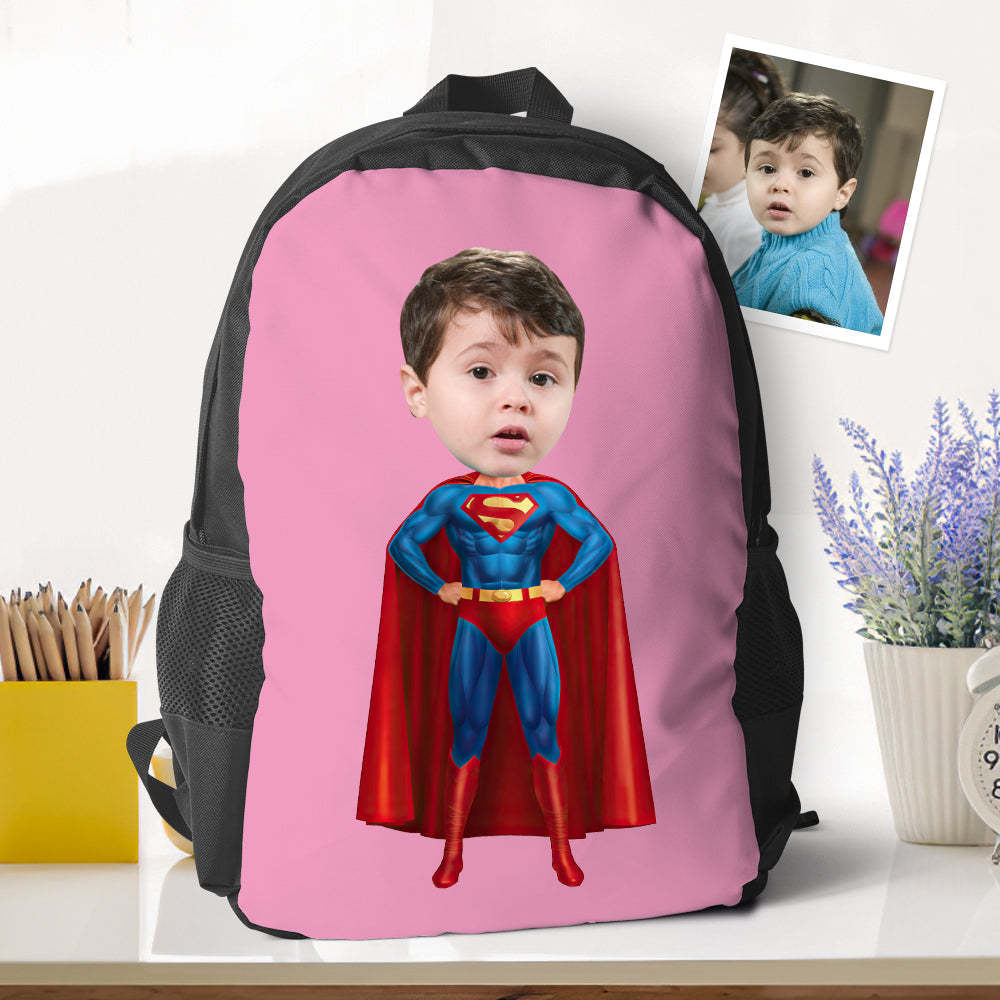 personalized backpacks minime school bookbags back to school gifts for boys superman gifts