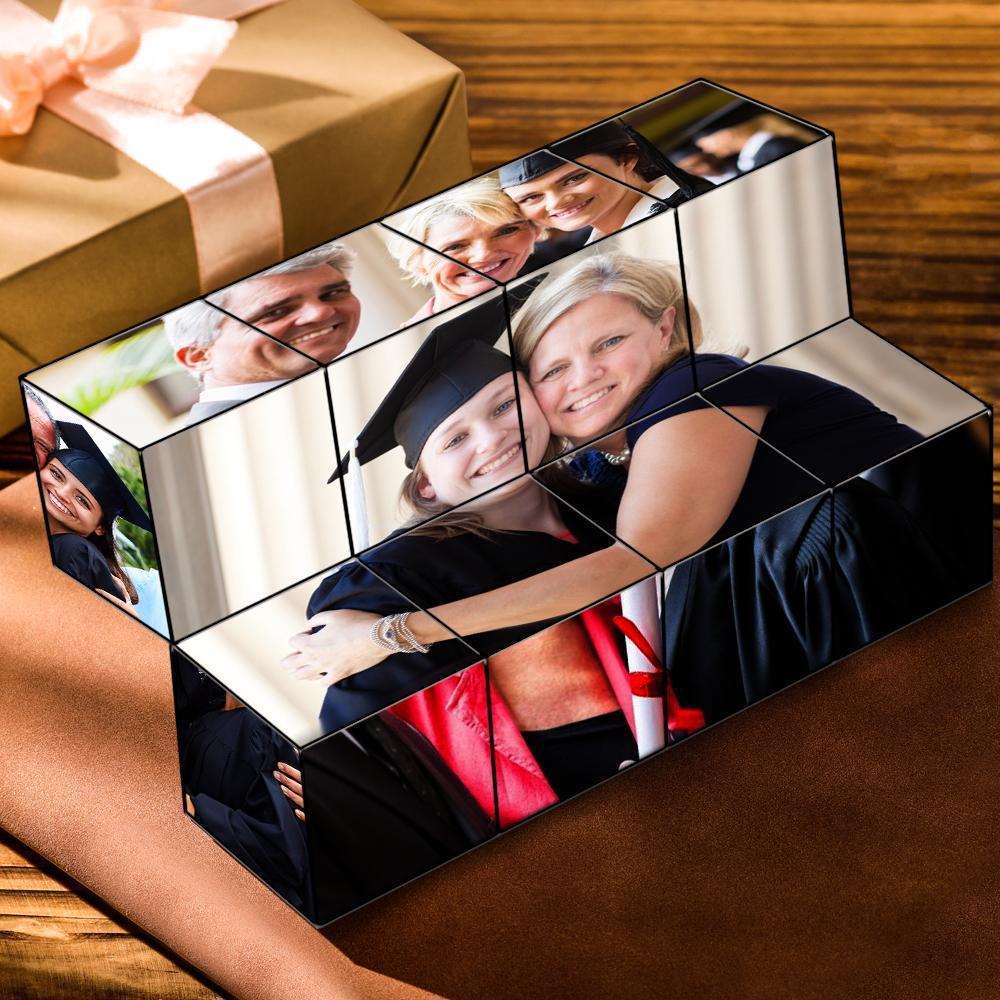Personalized Graduation Photo Rubic's Cube Graduation Gifts