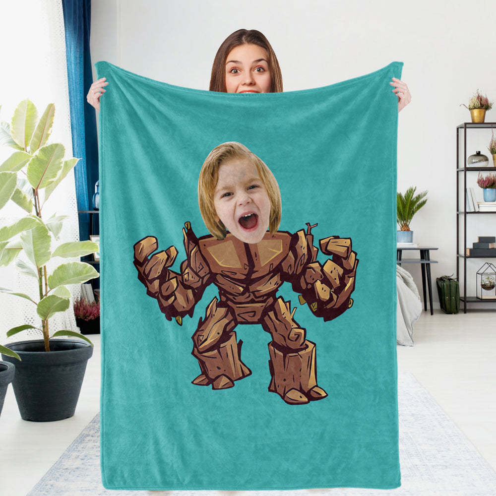 Custom Photo Blanket Groot Personalized Photo Gifts Unique Customized Gifts - mysiliconefoodbag