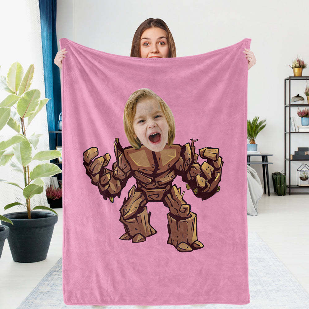Custom Photo Blanket Groot Personalized Photo Gifts Unique Customized Gifts - mysiliconefoodbag