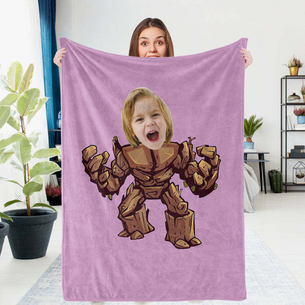 Custom Photo Blanket Groot Personalized Photo Gifts Unique Customized Gifts - mysiliconefoodbag