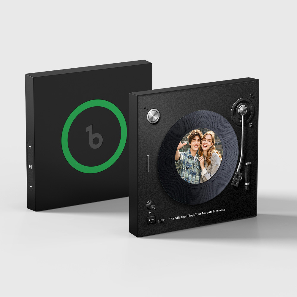 Custom Music And Photo Fridge Magnet Personalized Record Fridge Magnet