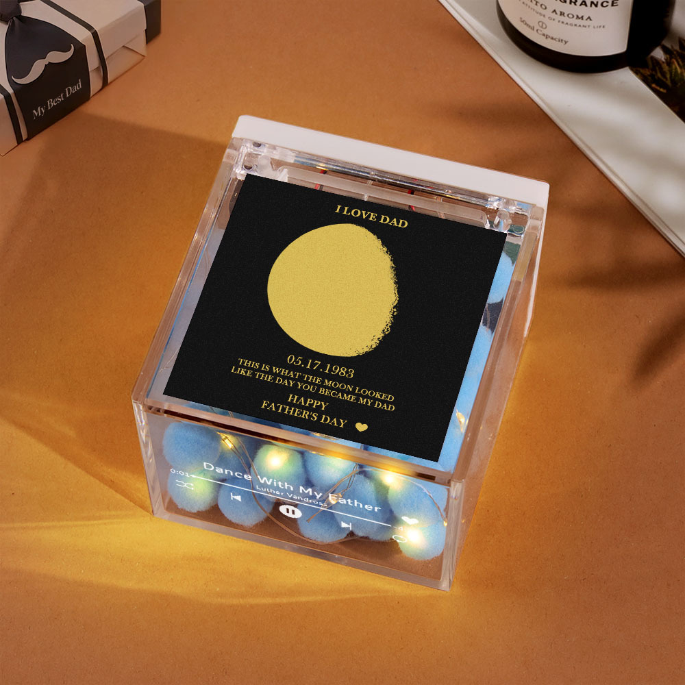 Custom Mini Vinyl Record Player Automatic Music Player Best Dad Ever S