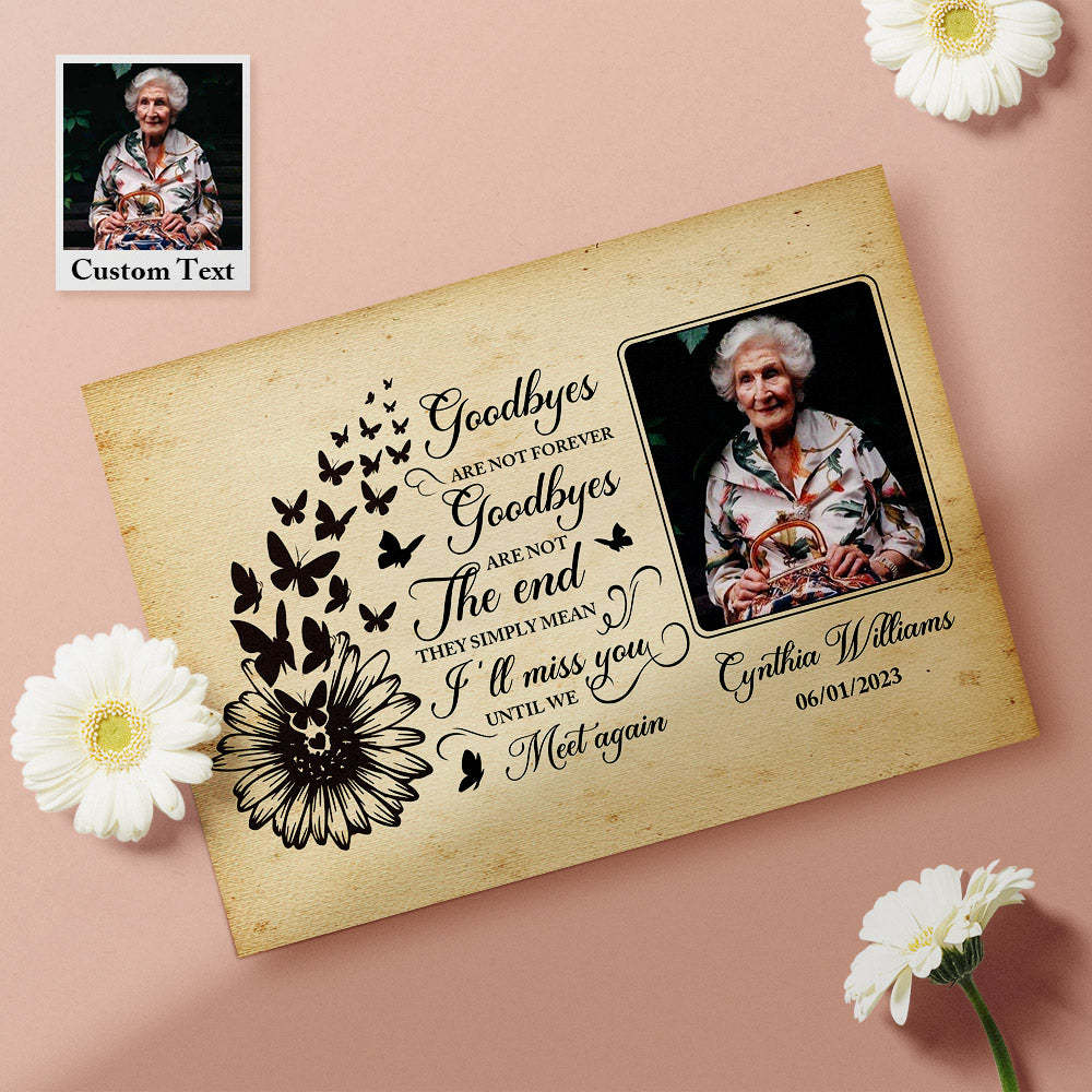 Custom Crochet Doll from Photo Gifts Handmade Look alike Dolls with Personalized Name Memorial Card - mysiliconefoodbag
