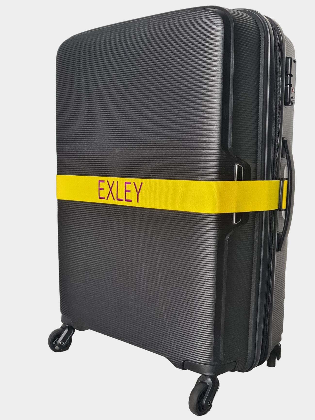 Personalized Name Embroidery Luggage Strap Suitcase Safe Luggage Belt Gifts for Friend - mysiliconefoodbag