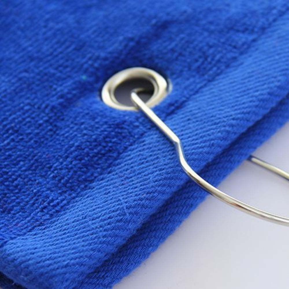 Personalized Embroidered Name Golf Towel with Clip Golf Accessories Gift for Men Women Golf Lovers - mysiliconefoodbag