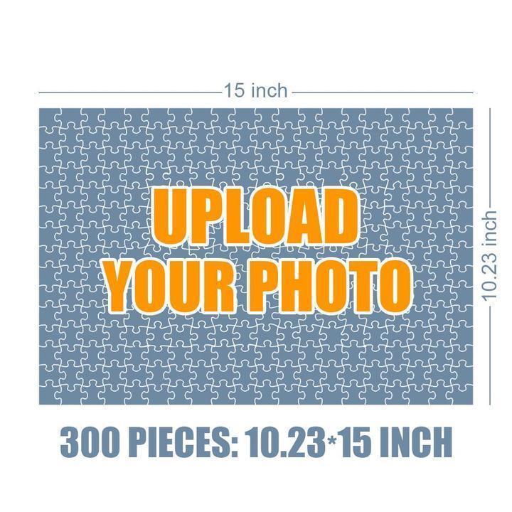 Personalized Photo Jigsaw Puzzle Lovely Pet - Custom 35/150/300/500 Pieces Puzzle - mysiliconefoodbag