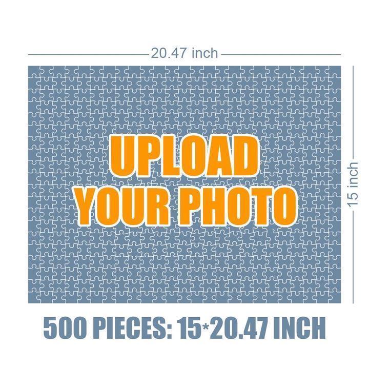 Personalized Photo Jigsaw Puzzle Lovely Pet - Custom 35/150/300/500 Pieces Puzzle - mysiliconefoodbag