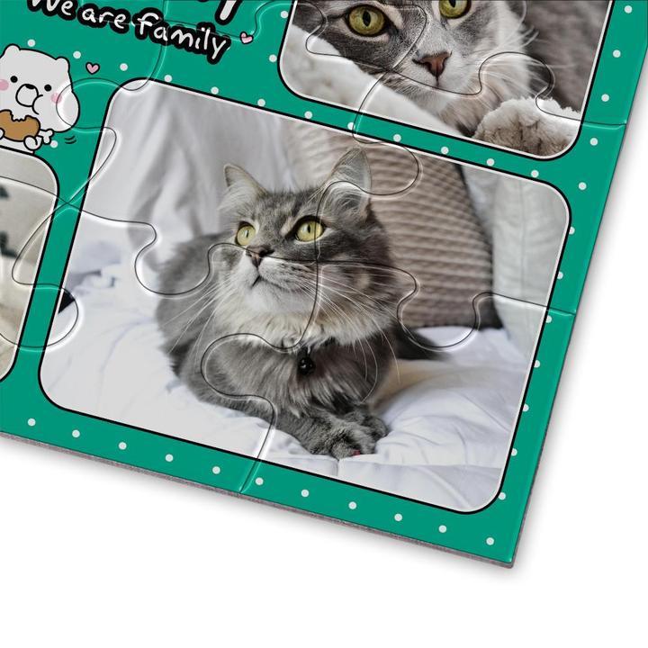 Personalized Photo Jigsaw Puzzle Lovely Pet - Custom 35/150/300/500 Pieces Puzzle - mysiliconefoodbag